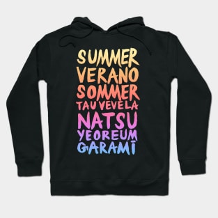 Summer Multi-Language Hoodie